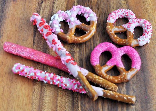 Dipped Pretzels
